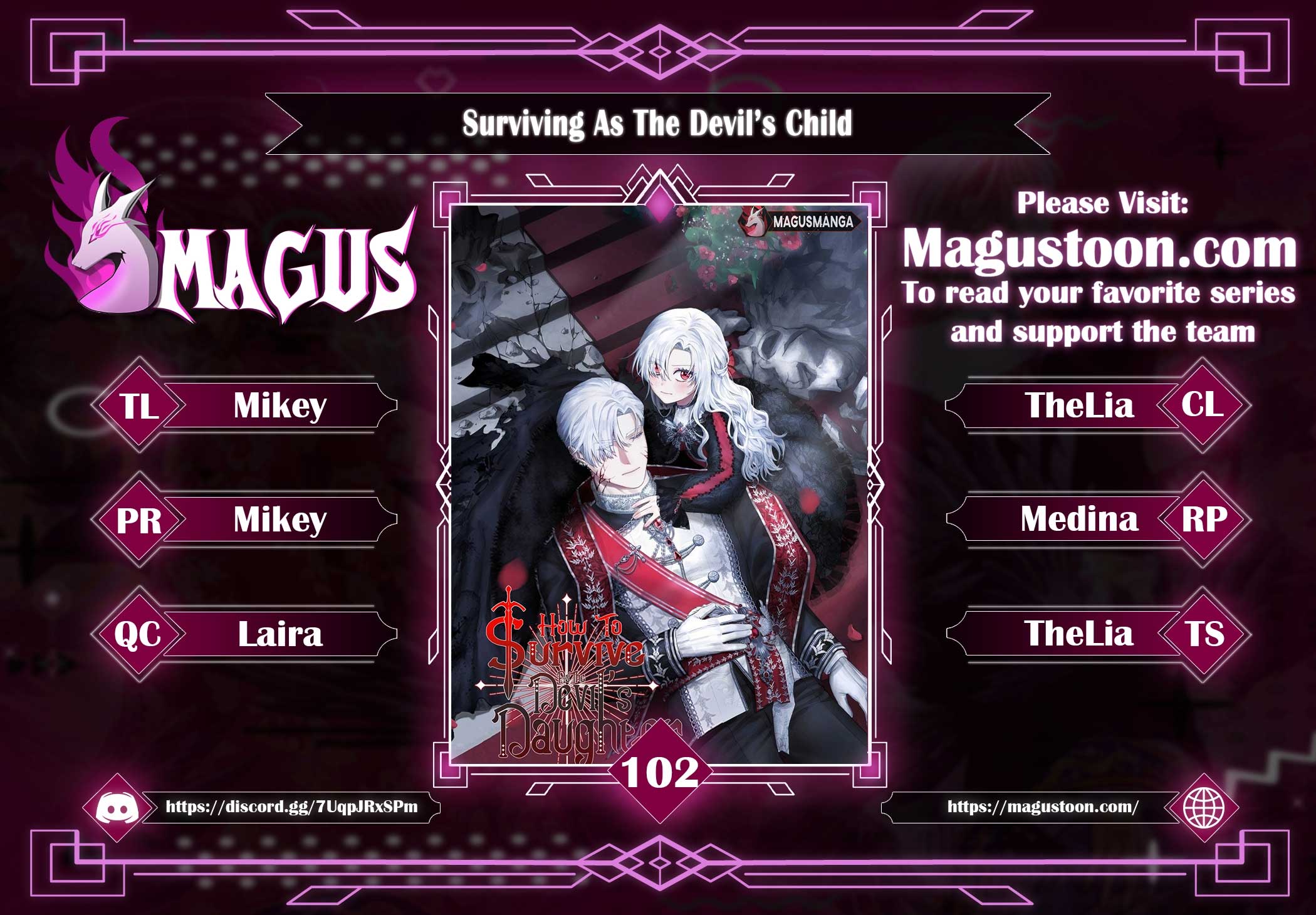 How to Survive As The Devil’s Daughter Chapter 102 - Page 1