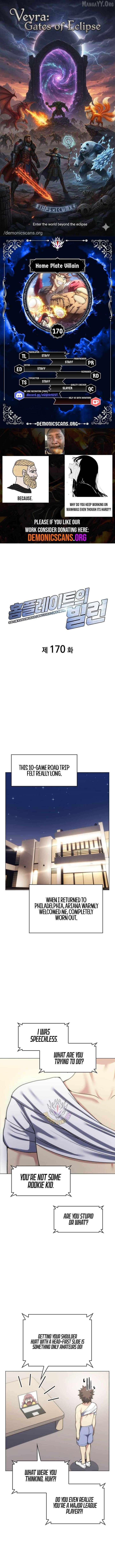 Home Plate Villain Chapter 170 - Page 1