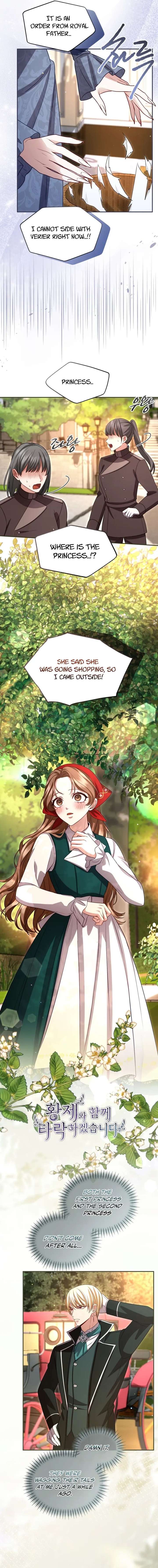 ‏I Will Fall With The Emperor Chapter 176 - Page 2