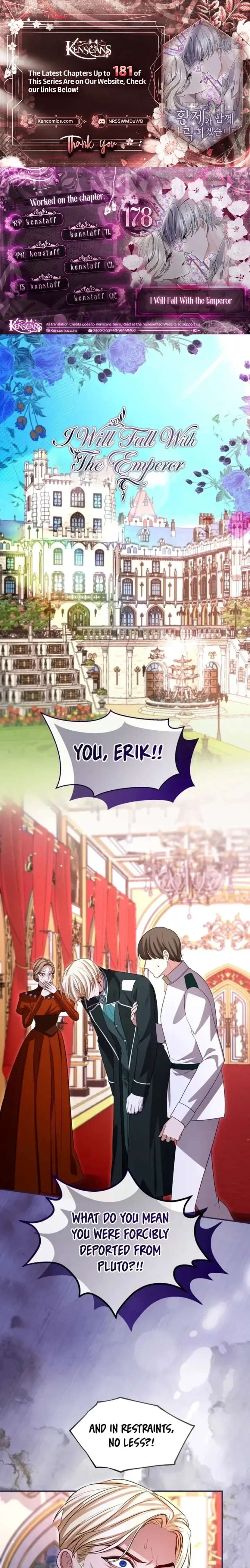 ‏I Will Fall With The Emperor Chapter 178 - Page 1