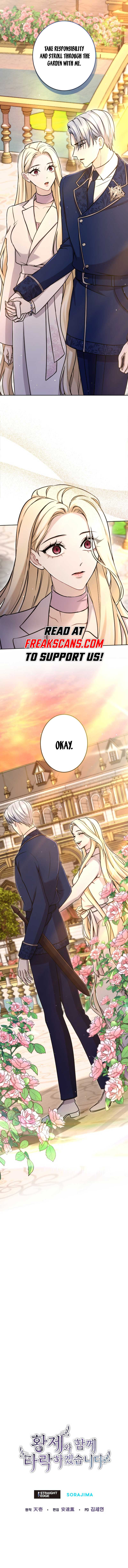 ‏I Will Fall With The Emperor Chapter 85 - Page 8