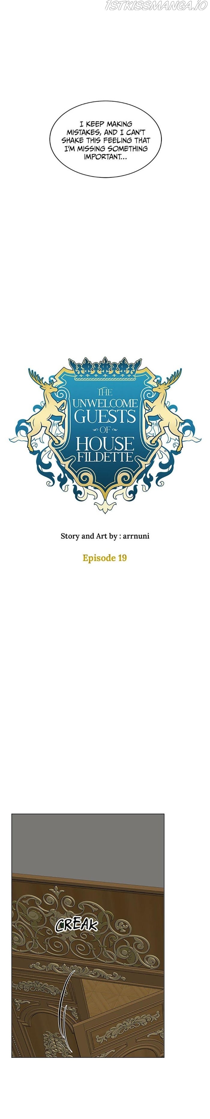 The Unwelcome Guests of House Fildette Chapter 19 - Page 19