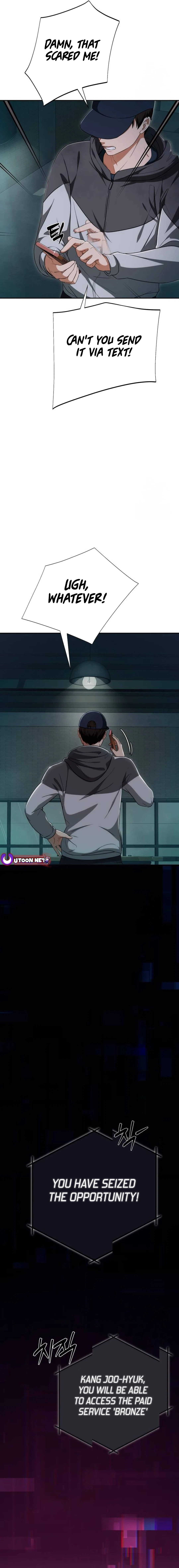 It’s voice phishing, but it’s a life reversal Chapter 7 - Page 23