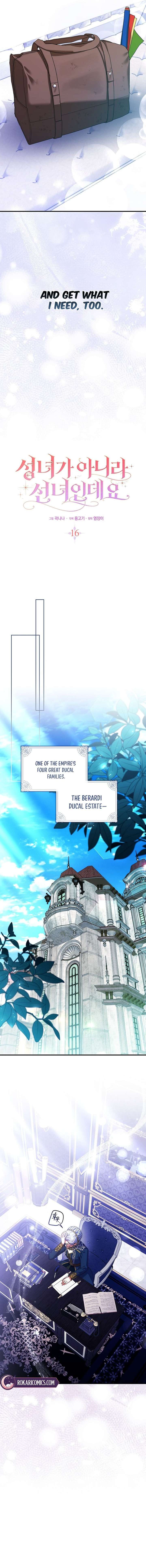 I’m a Fairy, Not a Saintess Chapter 16 - Page 8