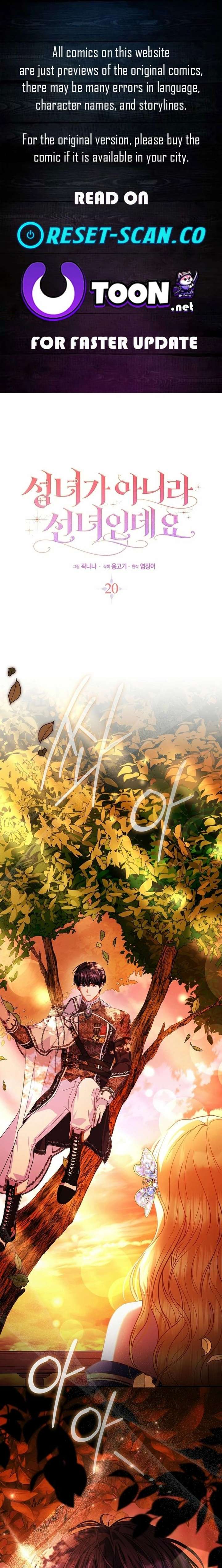 I’m a Fairy, Not a Saintess Chapter 20 - Page 1