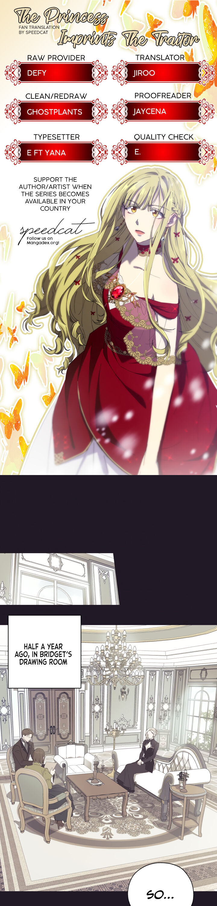 The Princess Imprints a Traitor Chapter 24 - Page 1