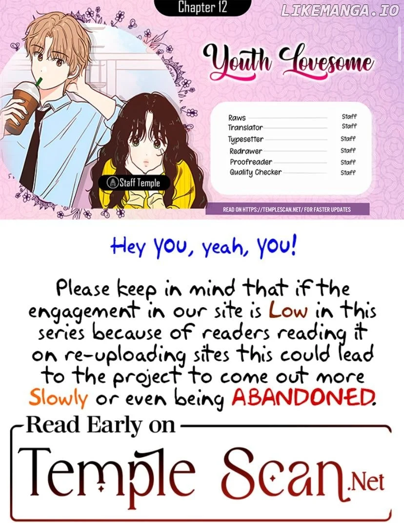 Youth Lovesome Chapter 12 - Page 1