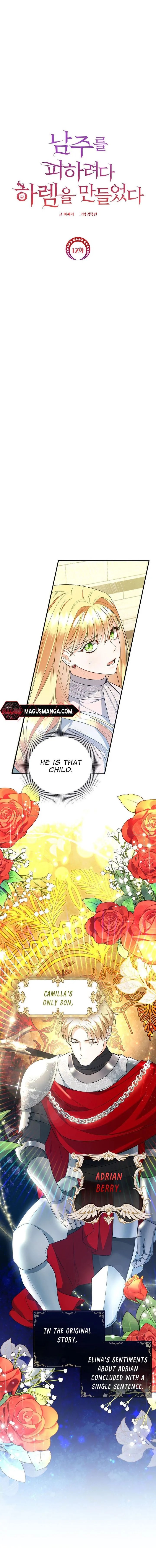 I Created a Harem to Avoid the Male Lead Chapter 12 - Page 2