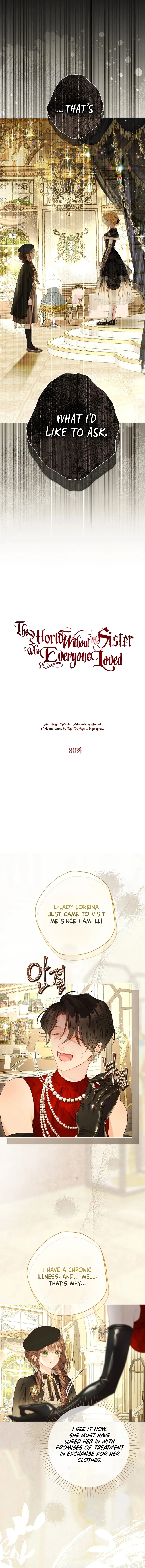 The World Without My Sister Who Everyone Loved Chapter 80 - Page 2