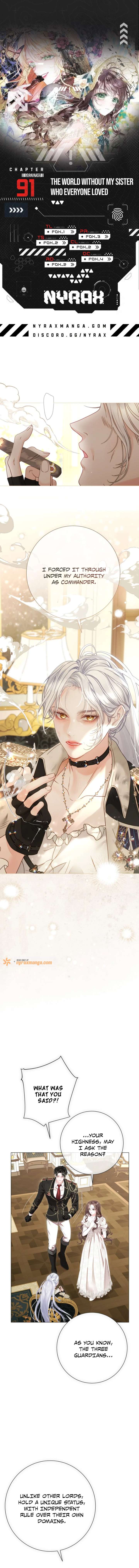 The World Without My Sister Who Everyone Loved Chapter 91 - Page 1