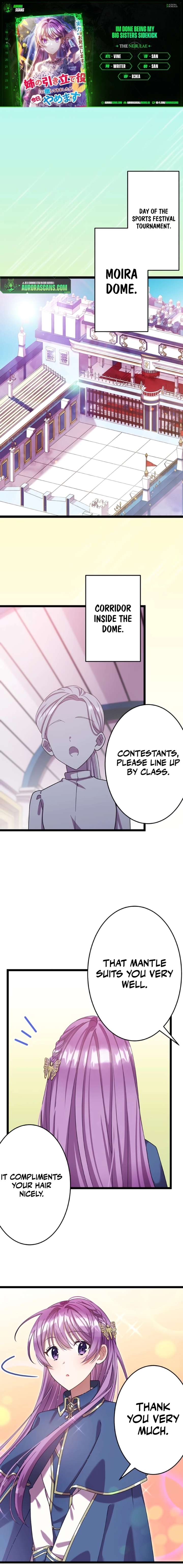 I’m Done Being My Big Sister’s Sidekick Chapter 18 - Page 1