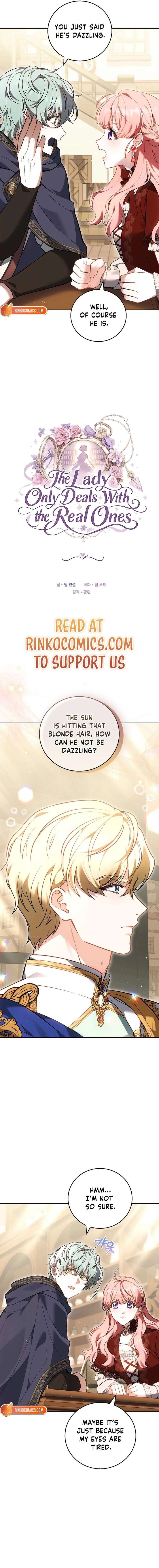 The Young Lady Only Deals with the Real Thing Chapter 24 - Page 2