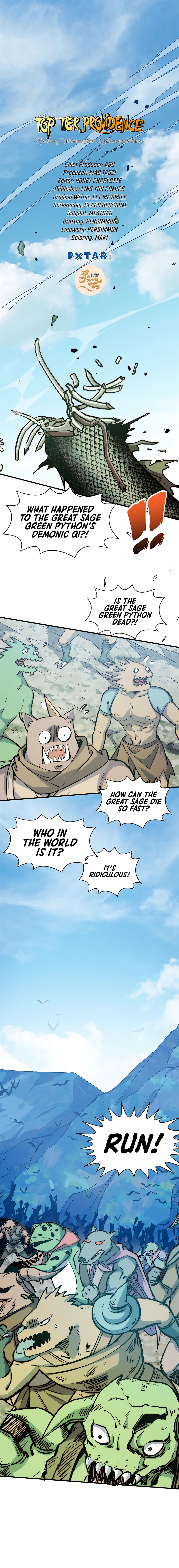 Top Tier Providence: Secretly Cultivate for a Thousand Years Chapter 112 - Page 1