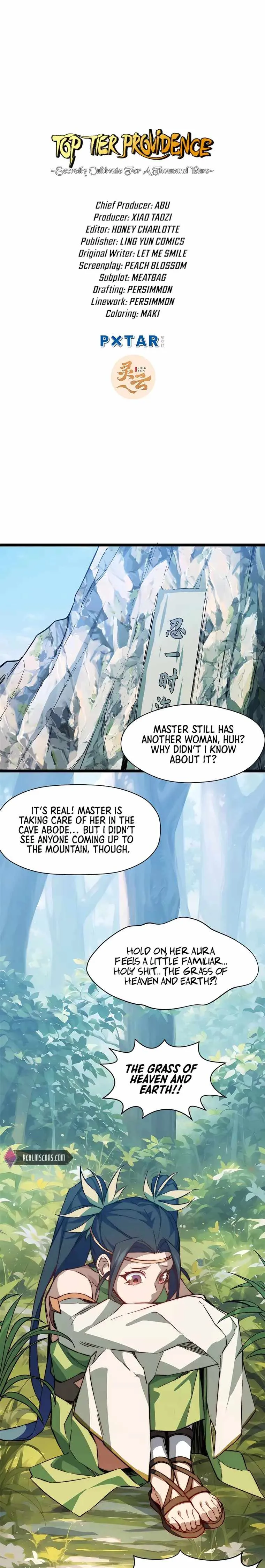 Top Tier Providence: Secretly Cultivate for a Thousand Years Chapter 130 - Page 1