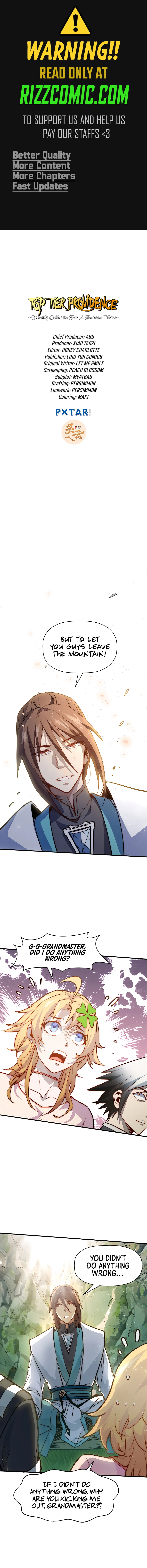 Top Tier Providence: Secretly Cultivate for a Thousand Years Chapter 133 - Page 1