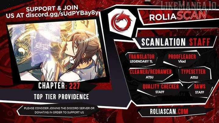 Top Tier Providence: Secretly Cultivate for a Thousand Years Chapter 227 - Page 1