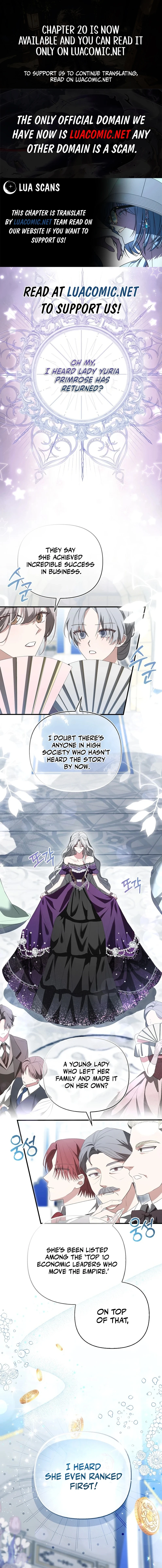 The Villainess Hides Her Wealth Chapter 1 - Page 1