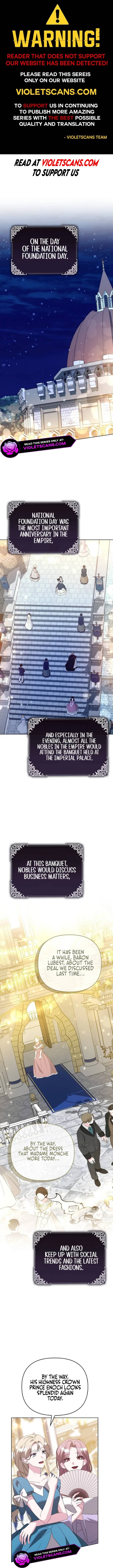 The Villainess Hides Her Wealth Chapter 30 - Page 1