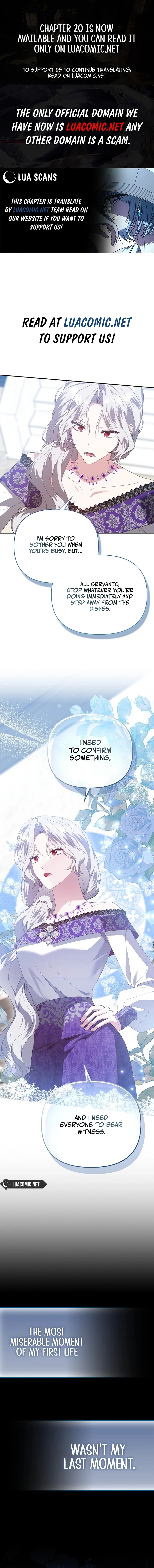 The Villainess Hides Her Wealth Chapter 8 - Page 1