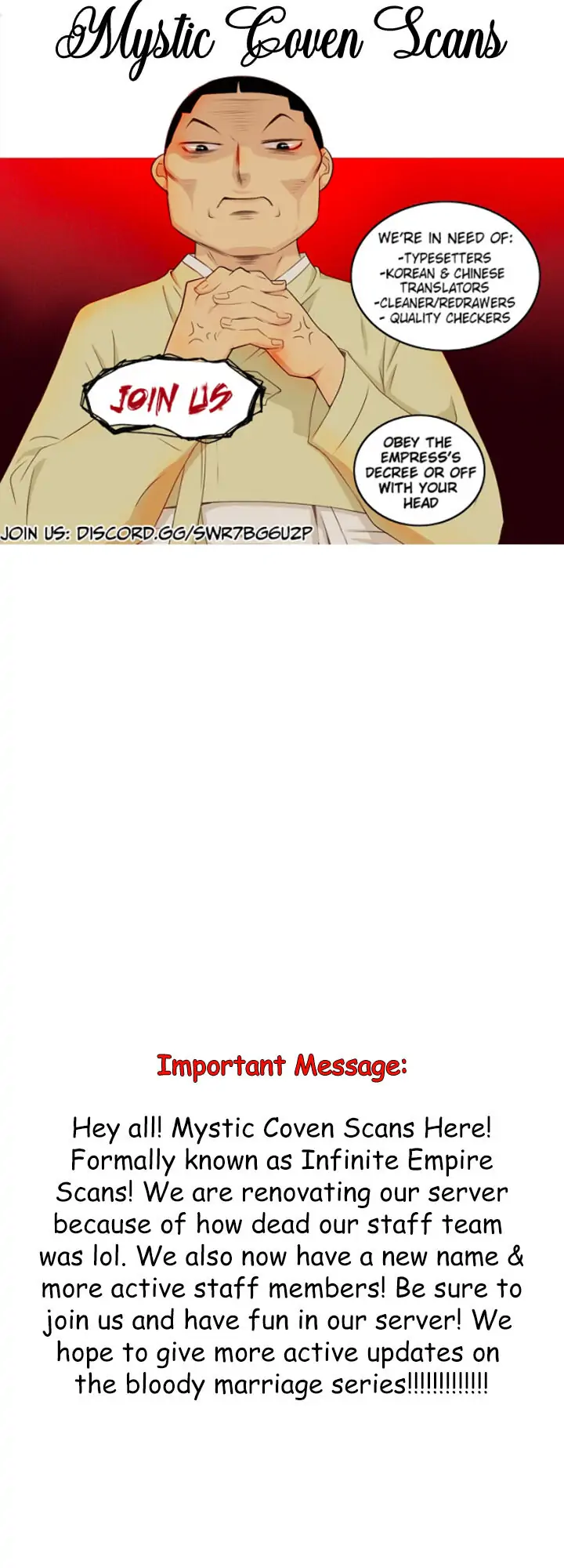 Bloody Marriage Chapter 12 - Page 1