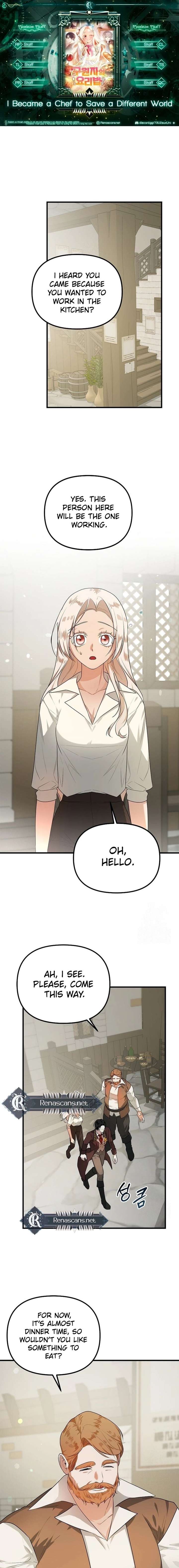 I Became a Chef to Save a Different World Chapter 19 - Page 2