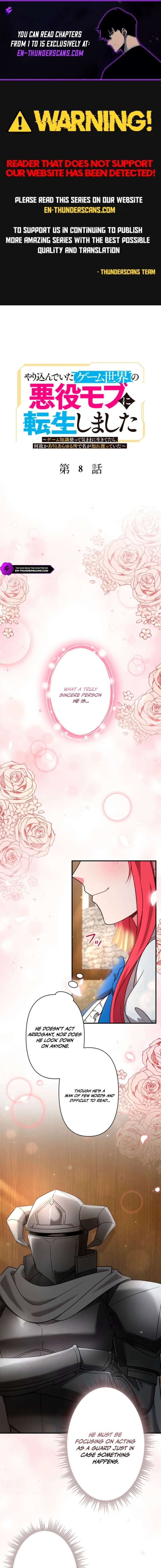 I Reincarnated as a Minor Villain Mob and Somehow Became Famous Chapter 8 - Page 1