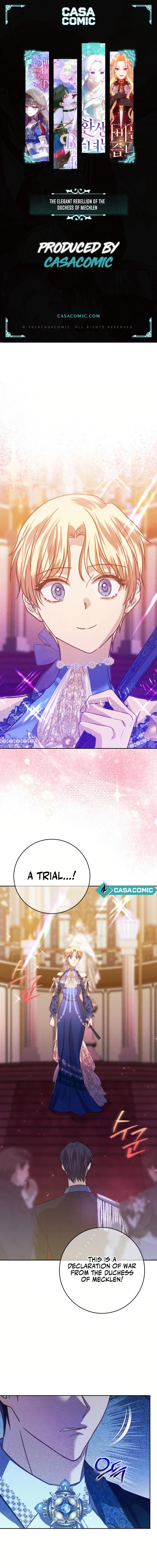 Duchess Mecklen’s Elegant Rebellion Chapter 24 - Page 1