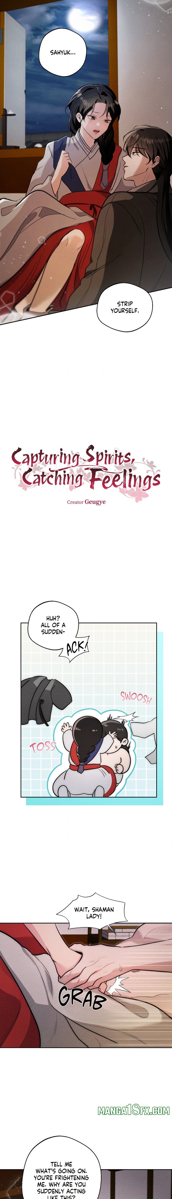 Capturing Spirits, Catching Feelings (Uncensored) Chapter 34 - Page 1