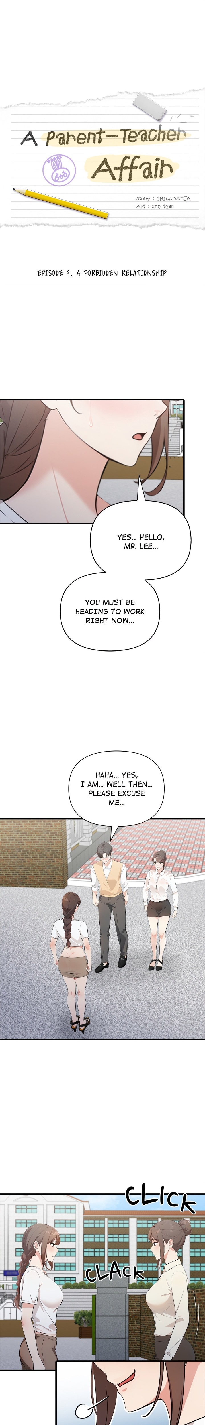 A Parent-Teacher Affair Chapter 9 - Page 1