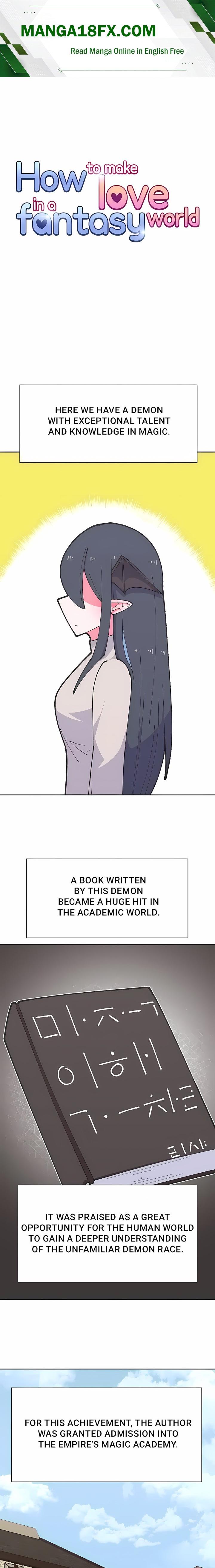 How to Make Love in a Fantasy World Chapter 58 - Page 1