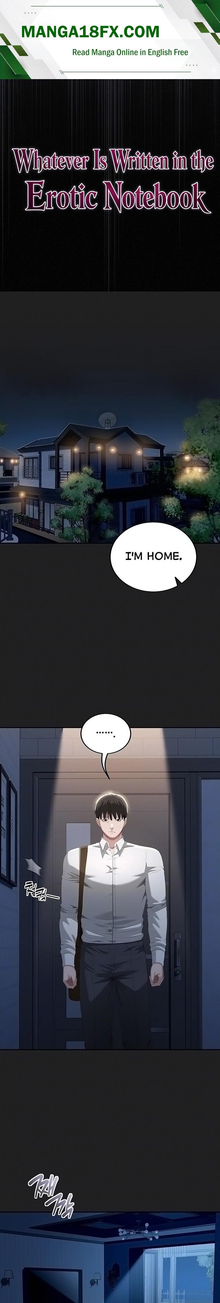 As Written In the Lewd Notebook Chapter 4 - Page 1