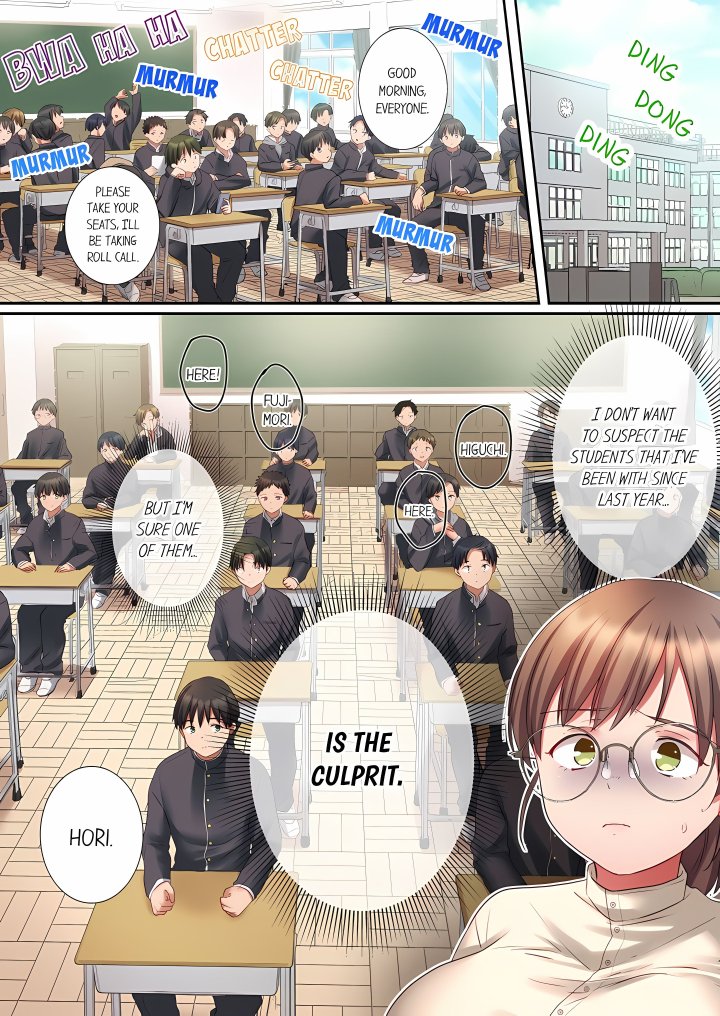 Sent to the Wrong Chat: Blackmailed by One of the Thirty Boys in My Class! (Uncensored) Chapter 2 - Page 4