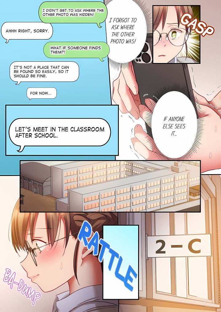 Sent to the Wrong Chat: Blackmailed by One of the Thirty Boys in My Class! (Uncensored) Chapter 3 - Page 23