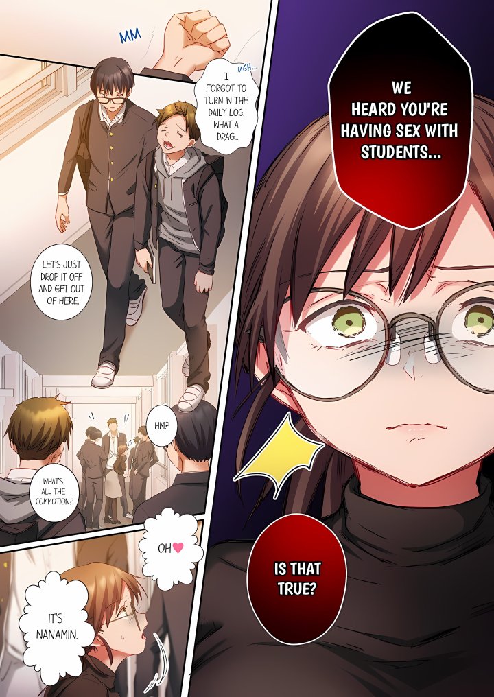 Sent to the Wrong Chat: Blackmailed by One of the Thirty Boys in My Class! (Uncensored) Chapter 5 - Page 8