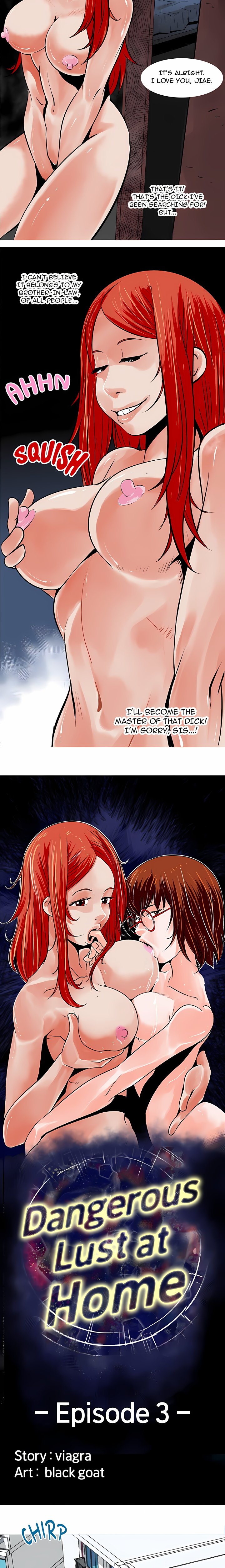 Dangerous Lust at Home Chapter 3 - Page 9