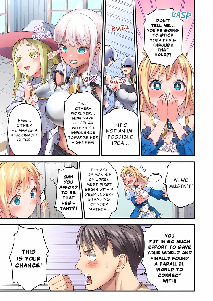Isekai Glory Hole: It Feels Too Good Inside This Hole! (Uncensored) Chapter 1 - Page 9