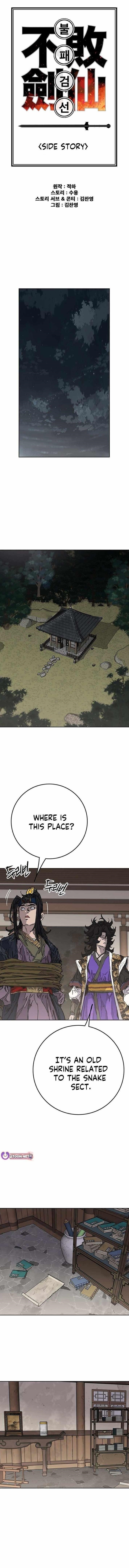 The Undefeatable Swordsman Chapter 270 - Page 1