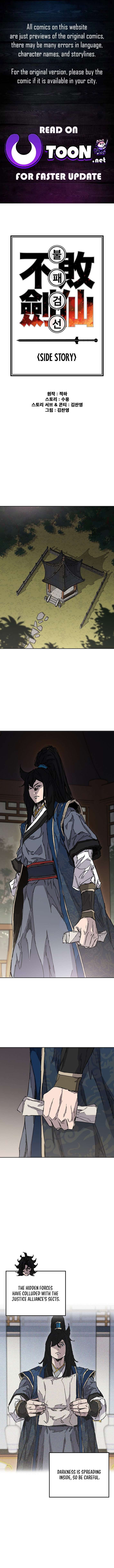 The Undefeatable Swordsman Chapter 272 - Page 1