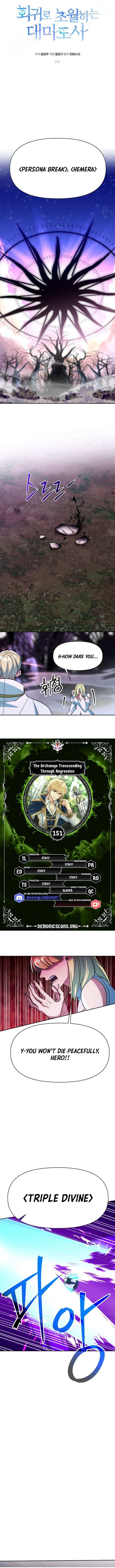 Archmage Transcending Through Regression Chapter 151 - Page 1