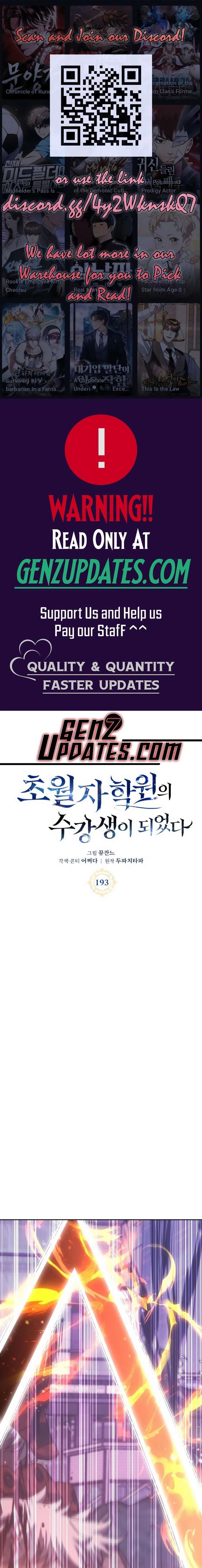 Transcension Academy Chapter 193 - Page 1