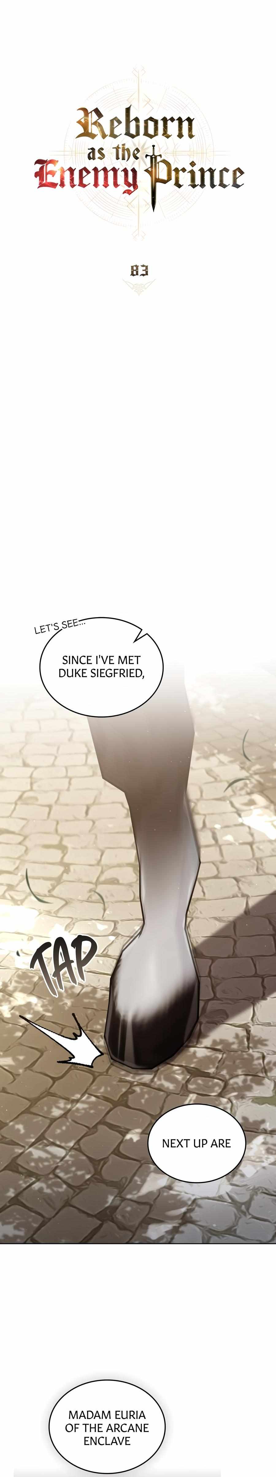 Reborn as the Enemy Prince Chapter 83 - Page 10