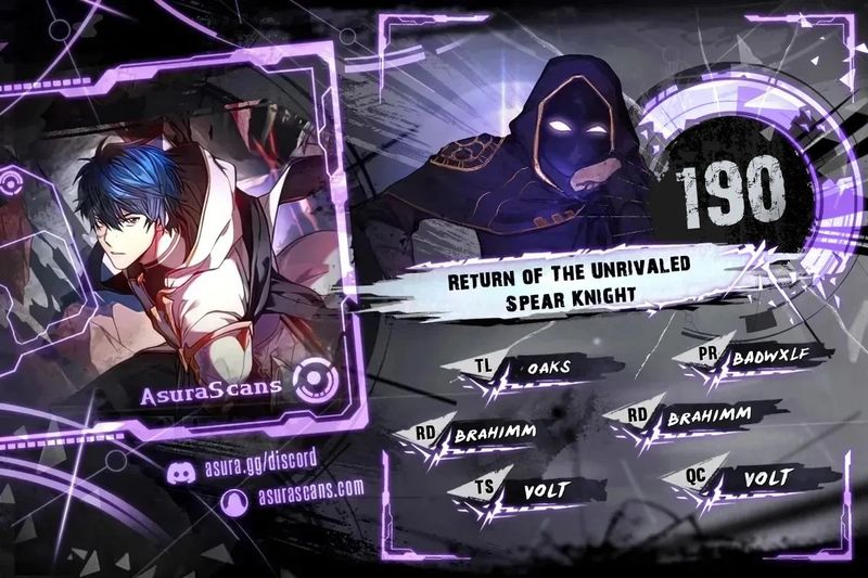 Return of the Legendary Spear Knight Chapter 190 - Page 1