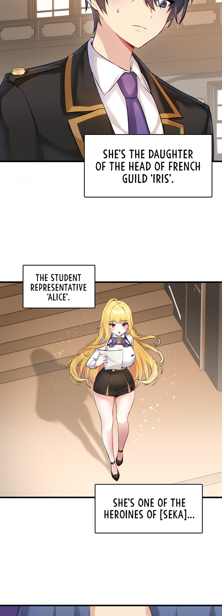 Trapped in the Academy’s Eroge Chapter 1 - Page 27