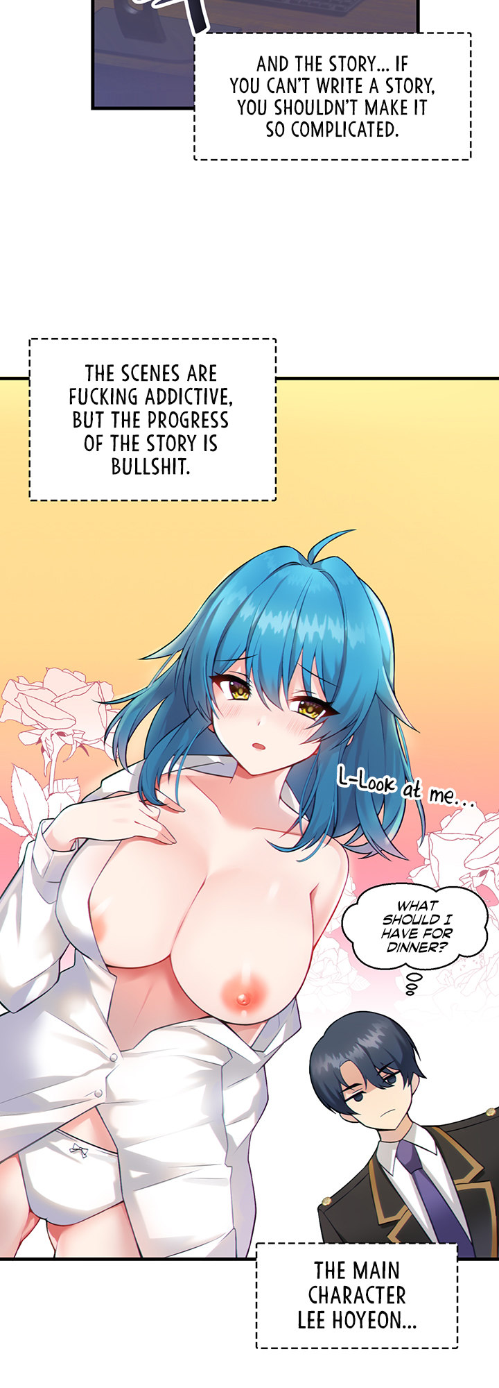 Trapped in the Academy’s Eroge Chapter 1 - Page 4
