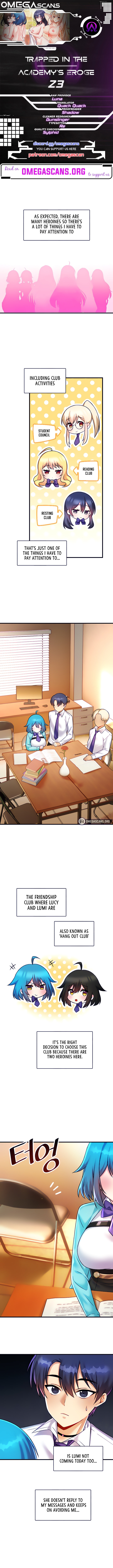 Trapped in the Academy’s Eroge Chapter 23 - Page 1