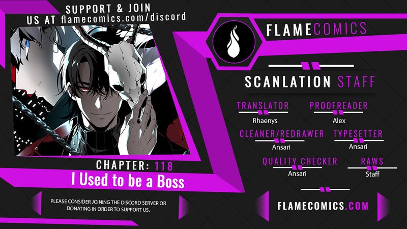 I Used to be a Boss Chapter 118 - Page 1