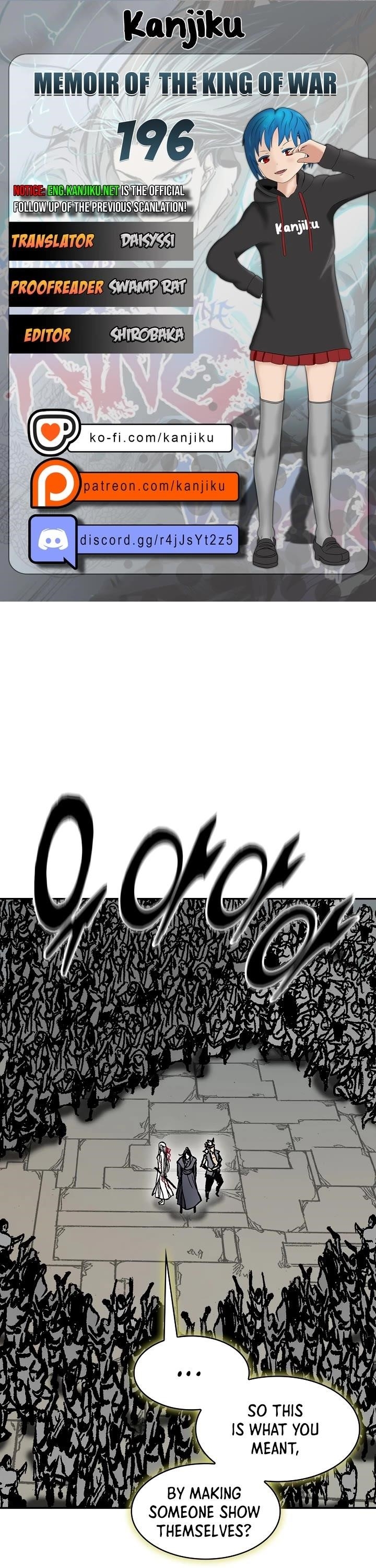 Memoir Of The God Of War Chapter 196 - Page 1