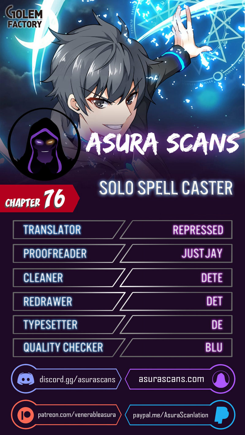 Solo Spell Caster Chapter 76 - Page 1