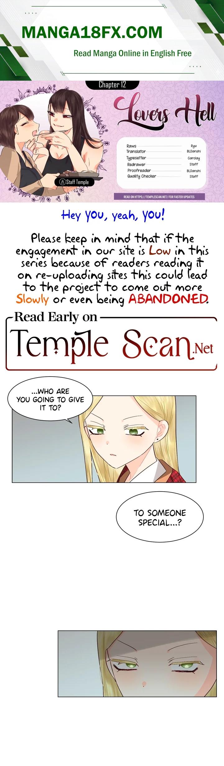 Lesbian Sex Hell Chapter 12 - Page 1