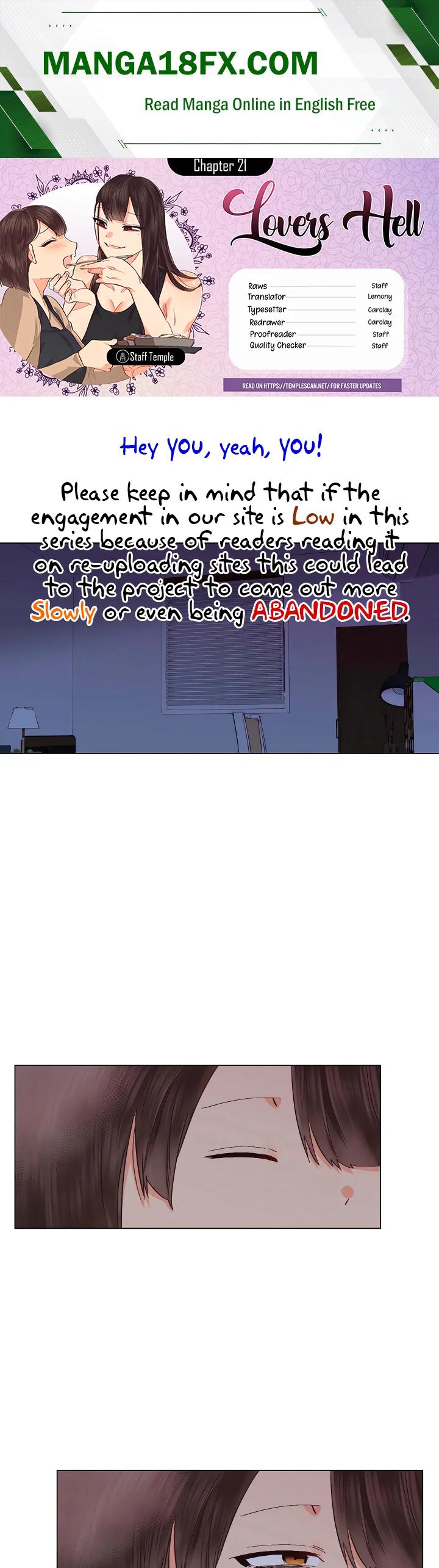 Lesbian Sex Hell Chapter 21 - Page 1